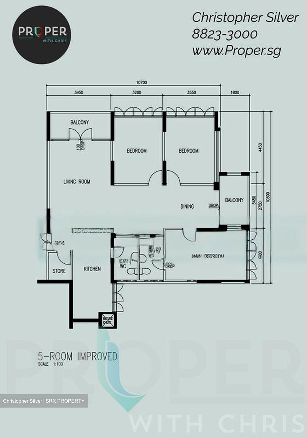 Blk 414 Commonwealth Avenue West (Clementi), HDB 5 Rooms #534970351